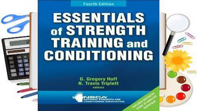 [Read] Essentials of Strength Training and Conditioning  For Trial