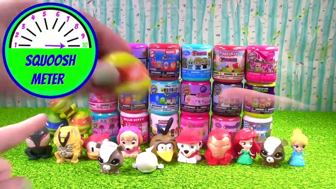 Huge 21 Mashems and Fashems! Paw Patrol, Teenage Mutant Ninja Turtles, Disney Princesses