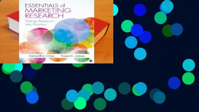 Popular Essentials of Marketing Research: Putting Research Into Practice - Karen E. James