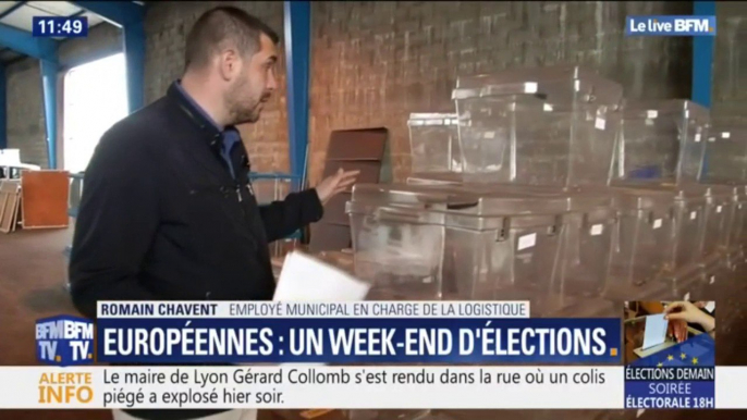 Urnes, bulletins, procurations... À la veille du scrutin, les municipalités terminent les préparatifs des élections européennes