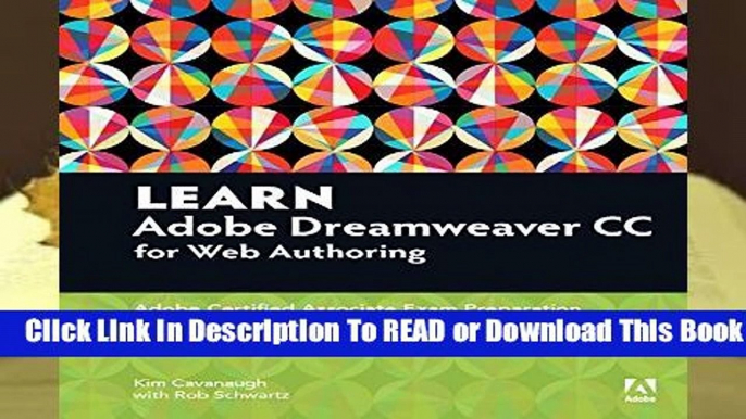 Full version  Learn Adobe Dreamweaver CC for Web Authoring: Adobe Certified Associate Exam