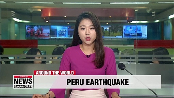 Peru earthquake leaves one dead and several injured