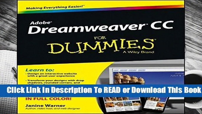 Online Dreamweaver CC For Dummies  For Free