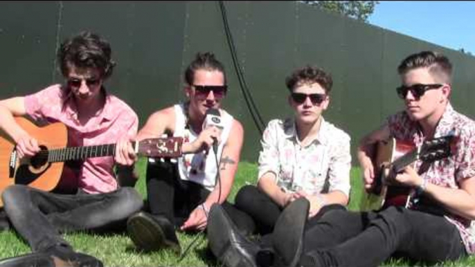 Model Aeroplanes "Whatever Dress Suits You Better" (LIVE & Acoustic - Backstage at T in the Park)