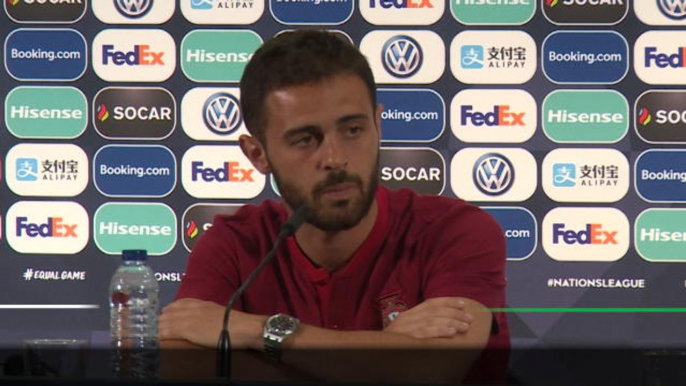 Portugal - Bernardo Silva : "Rendre les Portugais heureux en remportant ce trophée"