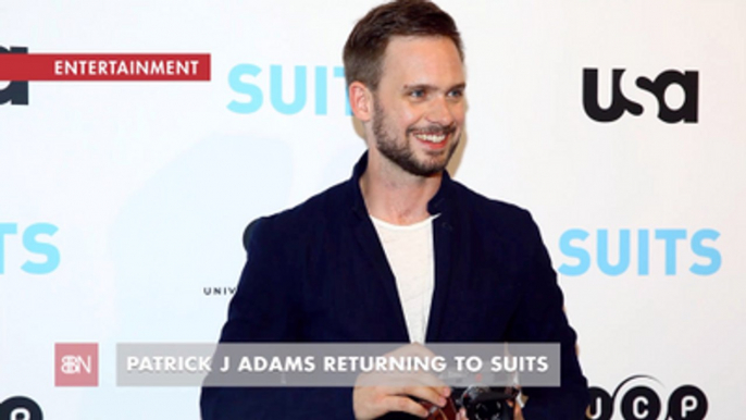 Patrick J Adams Comes Back For One More Season Of 'Suits'