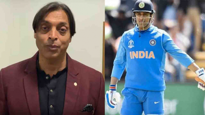 World Cup 2019 IND vs SA: MS Dhoni is faster than a computer says Shoaib Akhtar | वनइंडिया हिंदी