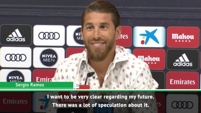 Sergio Ramos is to stay at Real Madrid and finish his career with the Spanish club