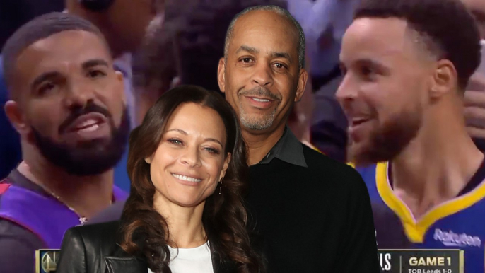 Sonya Curry Reacts To Drake's TROLLING By Wearing Dell Curry's Throwback Raptors Jersey