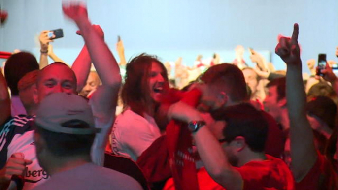 VIRAL: Football: Liverpool fans celebrate opening goal in Champions League final