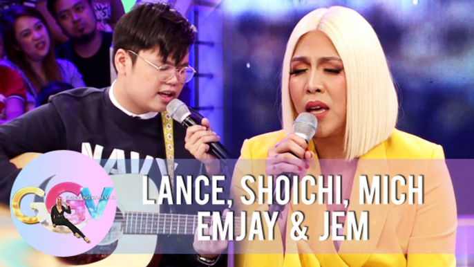 Vice Ganda and Jem perform a duet of Nina's "Someday" | GGV