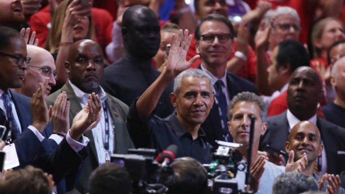 Barack Obama Steals NBA Finals Spotlight in Drake's Hometown of Toronto