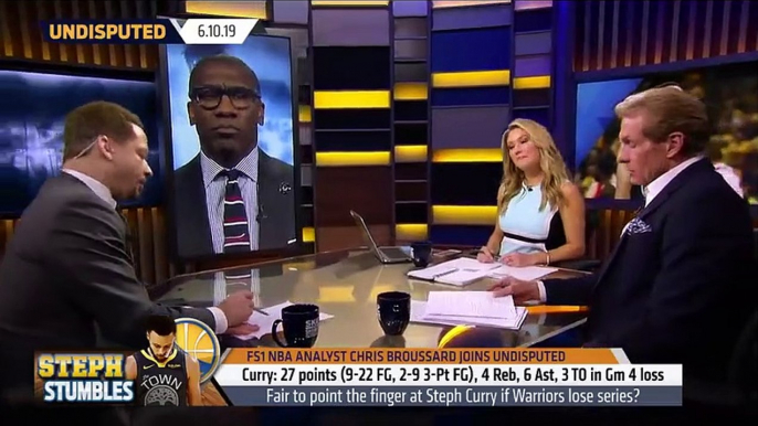 Steph Curry_s play has been _extremely_ disappointing in the NBA Finals — Skip Bayless _ UNDISPUTED