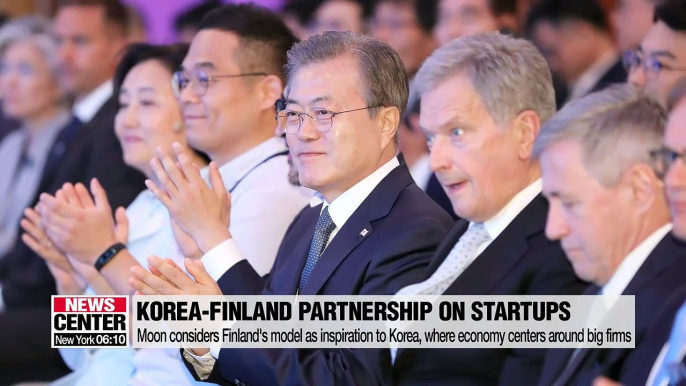 Korea, Finland agree on boosting cooperation on startup activities