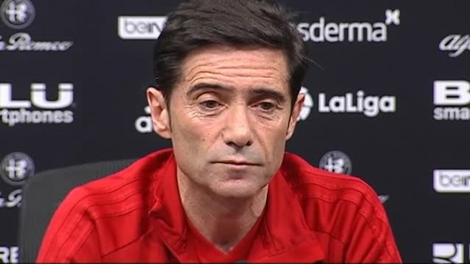 Marcelino: "El del Getafe es un partido muy importante"