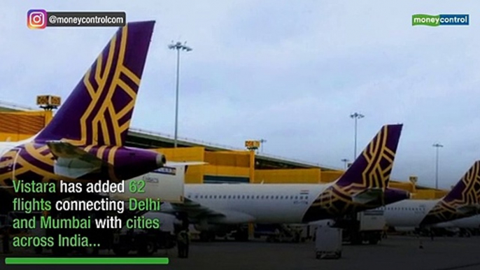 Vistara adds 62 new flights, announces 48-hour sale