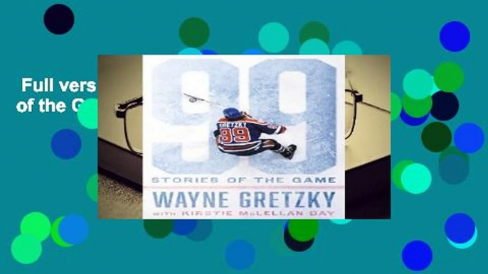 Full version  99: Stories of the Game  For Kindle