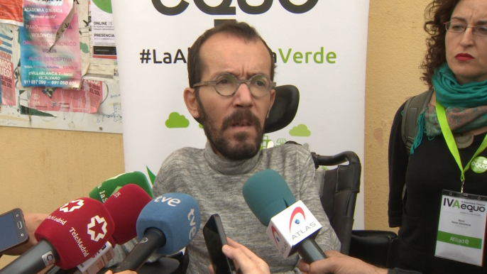 Echenique confía en que Europa apruebe los PGE