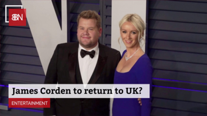 James Corden Might Be Headed Back To The UK