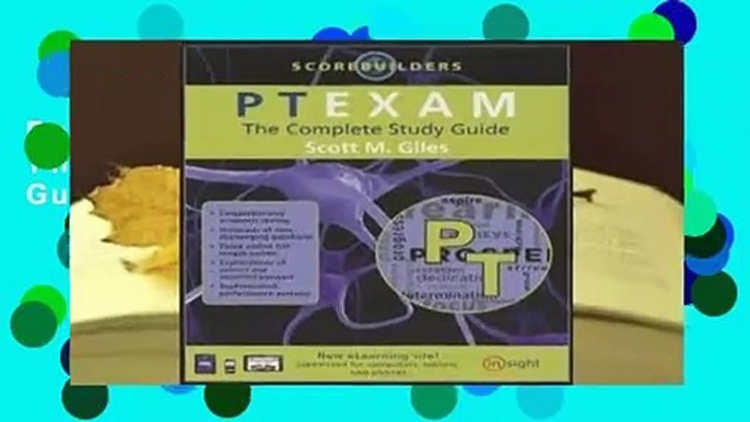 Full E-book Ptexam: The Complete Study Guide  For Kindle