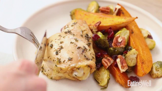 How to Make Maple Roasted Chicken Thighs with Leftovers for Lunch