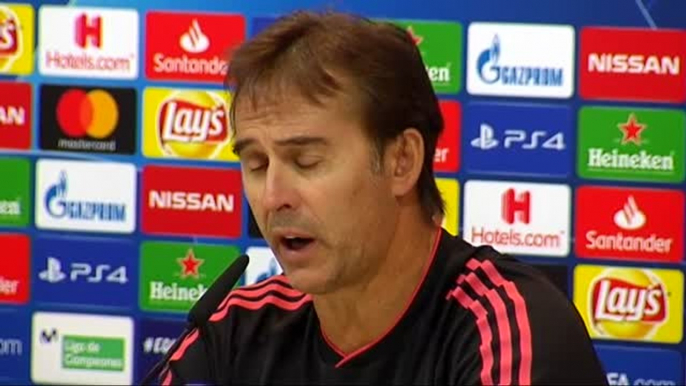 Julen Lopetegui: "Keylor Navas es un luchador y un competidor"