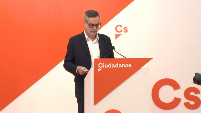 José Manuel Villegas en rueda de prensa