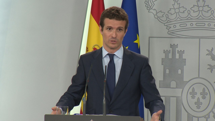 Casado (PP) defiende sus explicaciones "casi excesivas" sobre su máster