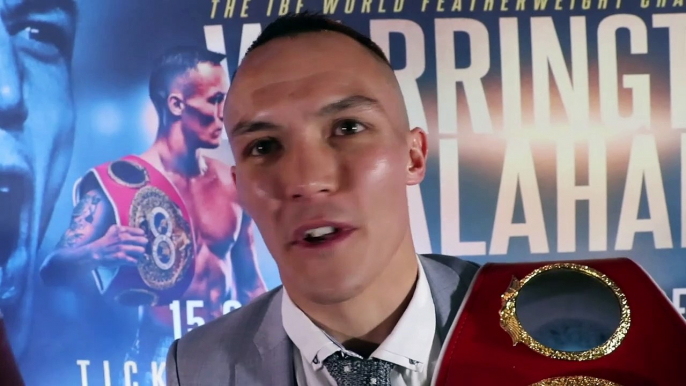 'KID GALAHAD IS A DISGRACE - HE MAY THROW THE TOWEL IN' - JOSH WARRINGTON ON IBF WORLD TITLE DEFENCE