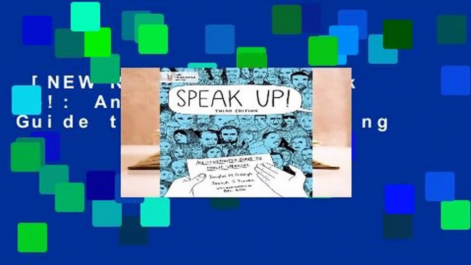 [NEW RELEASES]  Speak Up!: An Illustrated Guide to Public Speaking