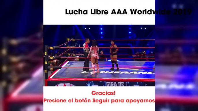 Lady Shani y Faby Apache Vs Keyra y Lady Maravilla - AAA Vs ELITE en Cuautitlán