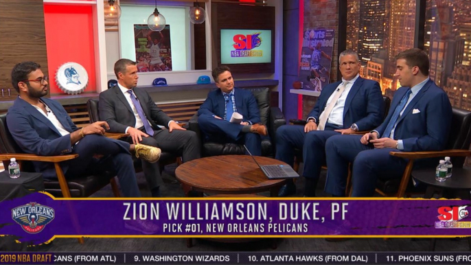 Zion Williamson Drafted Number One To The Pelicans