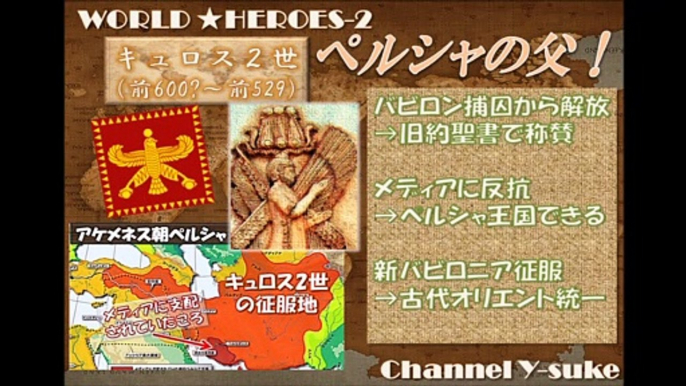 (２) 世界史人物伝  WORLD HEROES