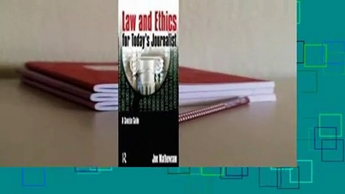 [BEST SELLING]  Law and Ethics for Today's Journalist: A Concise Guide