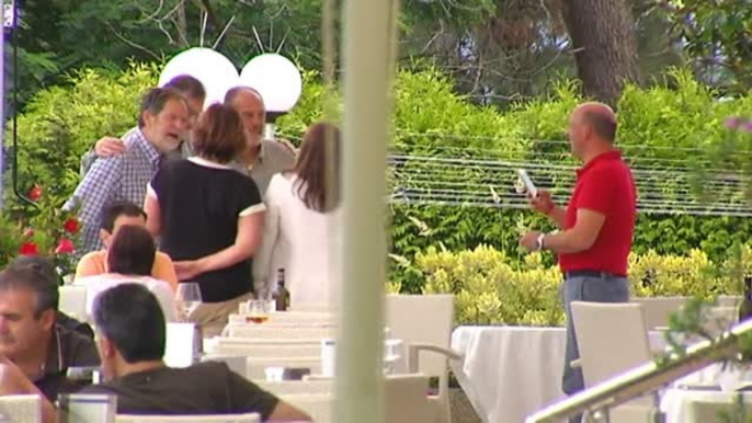 Rajoy, de vacaciones en Sanxenxo el día de las primarias