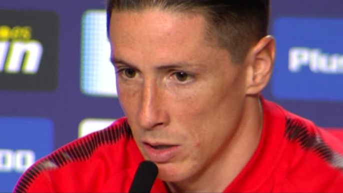 Fernando Torres: "Títulos puedes ganar muchos, pero el cariño es lo máximo que me llevo, y eso es el Atleti".