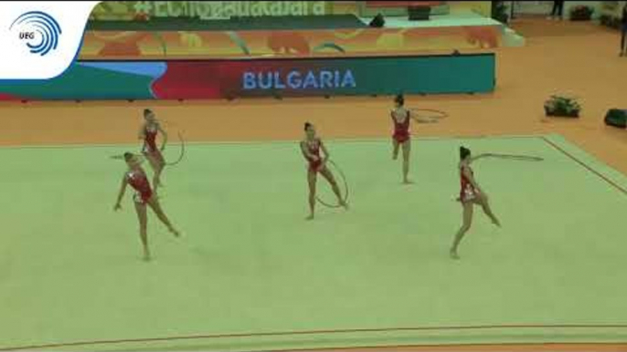 Bulgaria - 2018 Rhythmic European bronze medallists, group all around