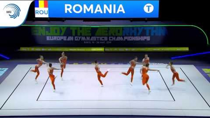 Romania - 2019 Aerobics European bronze medallists, Aero Dance