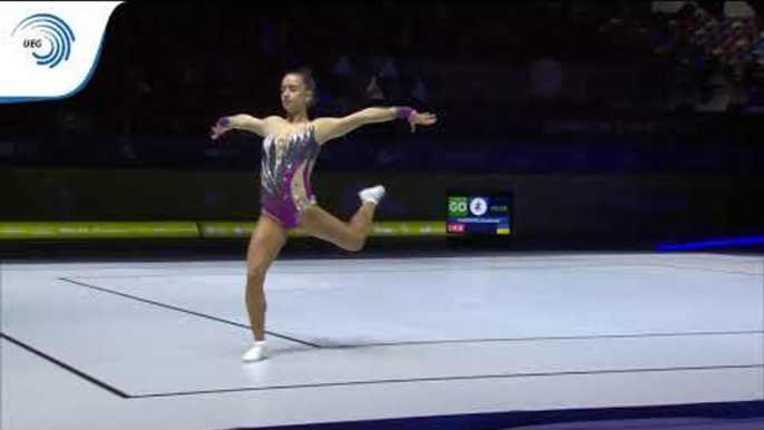 Anastasia KURASHVILI (UKR) - 2019 Aerobics Junior European bronze medallist, individual women