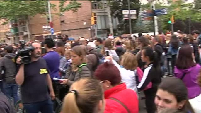 Vecinos protestan contra la puesta en libertad del 'violador de la Verneda'