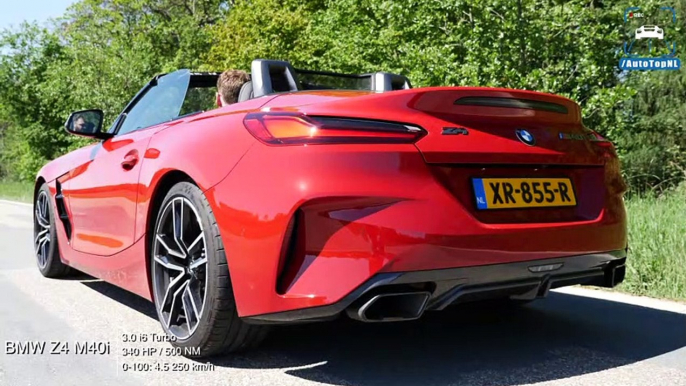 NEW! BMW Z4 M40i LOUD! Exhaust SOUND Revs & ONBOARD by AutoTopNL