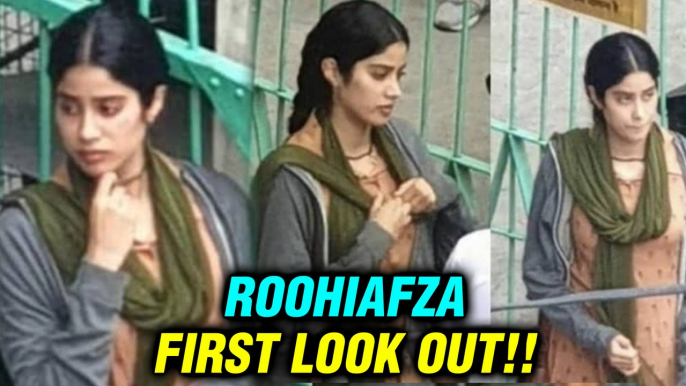 ROOHiAFZA Janhvi Kapoor First Look LEAKED | Rajkummar Rao