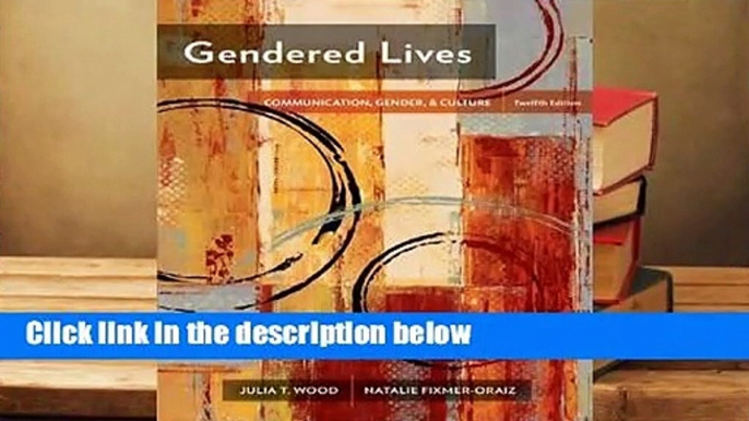 [NEW RELEASES]  Gendered Lives