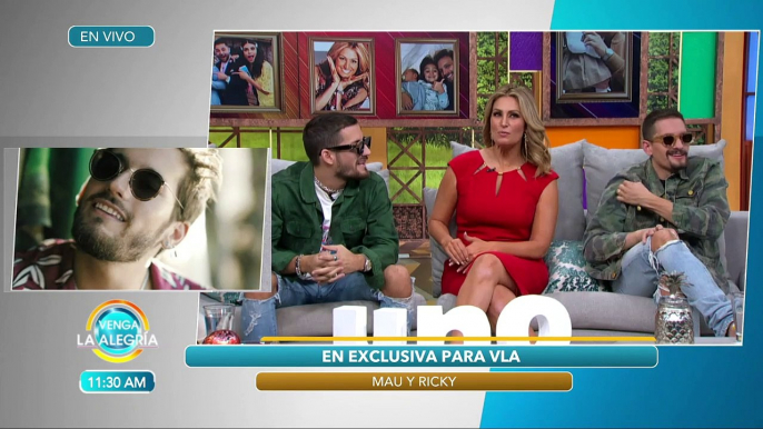 Mau y Ricky visitaron el foro de VLA para platicar de su nuevo sencillo. | Venga La Alegría