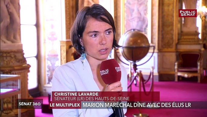 Sébastien Meurant au dîner avec Marion Maréchal : « C’est un sénateur du groupe LR parmi les 140 sénateurs du groupe », minimise la sénatrice LR Christine Lavarde