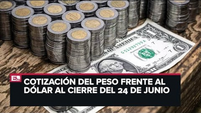 Así cerró el peso frente al dólar