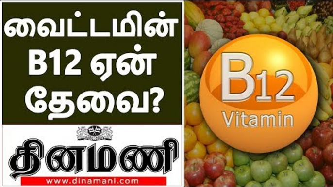 வைட்டமின் B12 ஏன் தேவை? எந்த உணவில் அதிகம் உள்ளது? | Mrs.Divya Purushotham Nutritionist