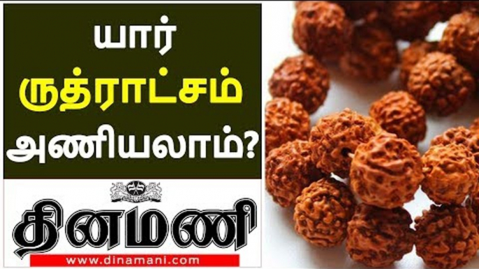 எந்த ராசிக்கு என்ன முகம் ருத்ராட்சம் அணியலாம்? Know about  Rudraksha