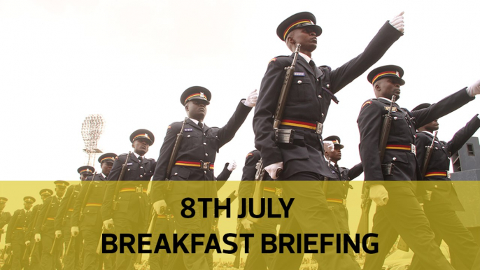 Police security cash row | Kobia on cutting wage bill| Uhuru mourns Kadenge: Your Breakfast Briefing