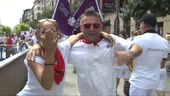 Los vecinos de Pamplona disfrutan de un San Fermín sin turistas